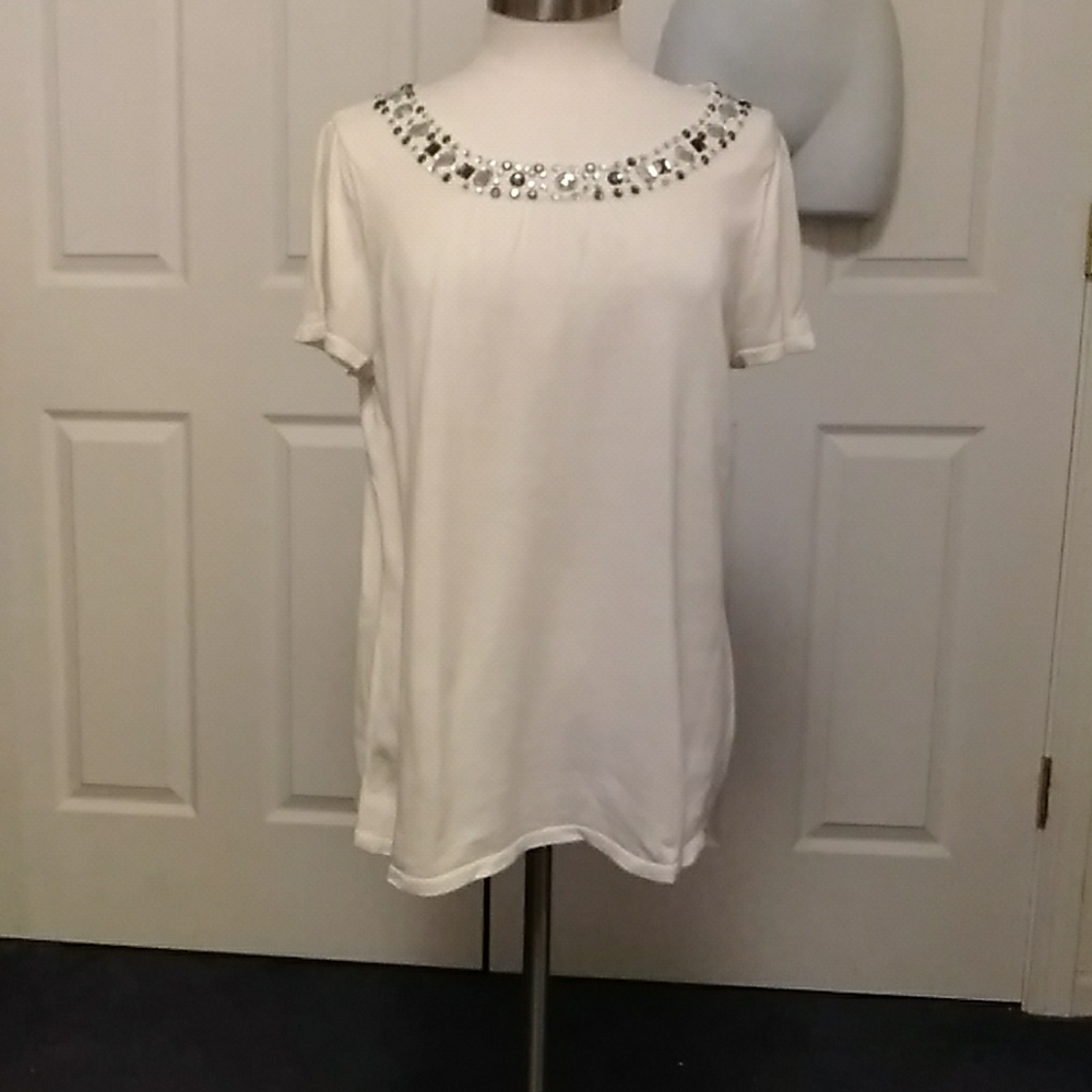 Off White Plus size Top